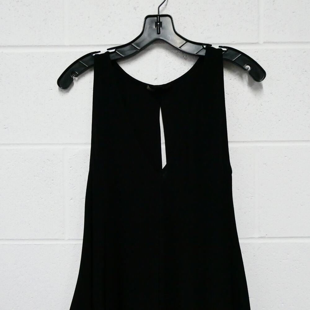 Rachel Zoe Women's XS Black Dress Baggie Lagan‎ Look Long Maxi Sleeveless